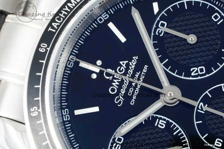 0503 Speedmaster Racing Master SS HKF Best Edition Black Dial on SS Bracelet A Versatile 7810